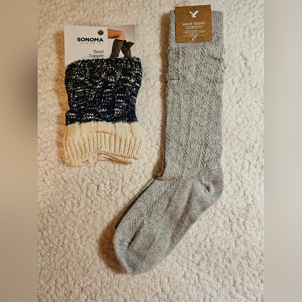 ❤️ Boot Socks and Boot Topper